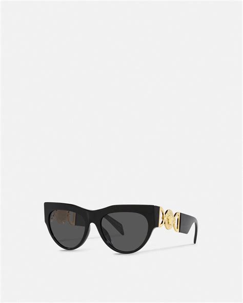 versace medusa aspis visor-sonnenbrille schwarz|VERSACE (Wanda Plaza).